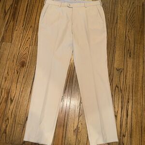 Peter Millar Pants Mens‎ 36/34 Khaki Stretch 5 Pocket Casual Golf Chino Wicking